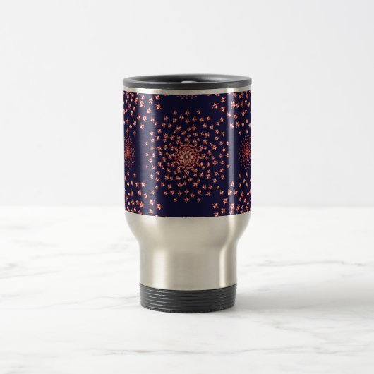Artistic Pattern Coffee Mug – Stylish Kitchenware  Reisebecher (Mittel)