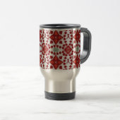 Artistic Pattern Coffee Mug – Stylish Kitchenware  Reisebecher (VorderseiteRechts)