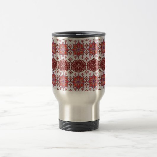 Artistic Pattern Coffee Mug – Stylish Kitchenware  Reisebecher (Mittel)