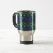 Artistic Pattern Coffee Mug – Stylish Kitchenware  Reisebecher (Vorderseite Links)
