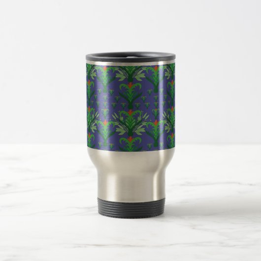 Artistic Pattern Coffee Mug – Stylish Kitchenware  Reisebecher (Mittel)