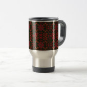 Artistic Pattern Coffee Mug – Stylish Kitchenware  Reisebecher (VorderseiteRechts)