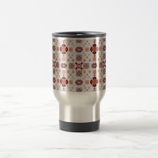 Artistic Pattern Coffee Mug – Stylish Kitchenware  Reisebecher (Mittel)