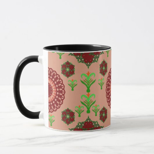 Artistic Pattern Coffee Mug – Stylish Kitchenware Tasse (Links)