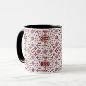 Artistic Pattern Coffee Mug – Stylish Kitchenware Tasse (Vorderseite Links)