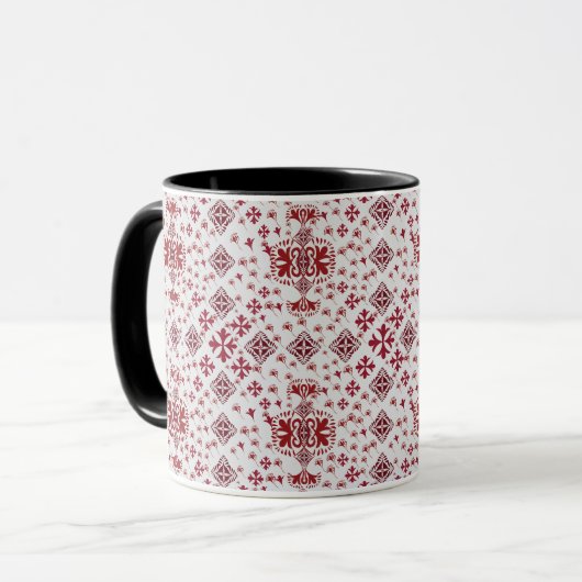 Artistic Pattern Coffee Mug – Stylish Kitchenware  Tasse (Vorderseite Links)