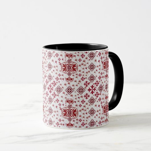 Artistic Pattern Coffee Mug – Stylish Kitchenware  Tasse (VorderseiteRechts)