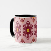 Artistic Pattern Coffee Mug – Stylish Kitchenware Tasse (Vorderseite Links)