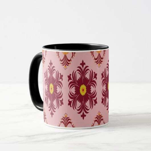 Artistic Pattern Coffee Mug – Stylish Kitchenware  Tasse (Vorderseite Links)