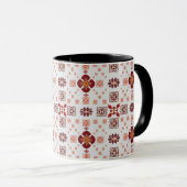 Artistic Pattern Coffee Mug – Stylish Kitchenware Tasse (VorderseiteRechts)