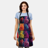 artistic pattern schürze (Getragen)