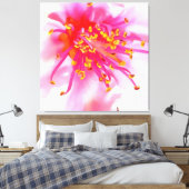 Artistic Peach Blossom Macro Abstrakt Leinwanddruck (Insitu (Schlafzimmer))