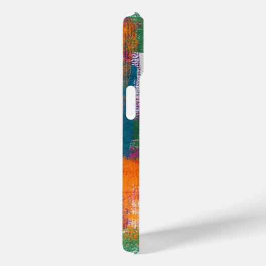 Artistic Rainbow Paint Abstrakt Case-Mate iPhone Hülle (Rückseite / Rechts)