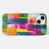 Artistic Rainbow Paint Abstrakt Case-Mate iPhone Hülle (Rückseite (Horizontal))