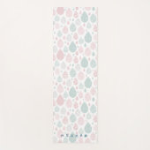 Artistic Raindrops ⎢ Monogram Yoga Mat Yogamatte (Vorderseite)