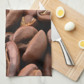 Artistic Roasted Coffee Beans Geschirrtuch (Viertel Falte)