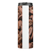 Artistic Roasted Coffee Beans Thermosbecher (Rückseite)