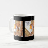 Artistic Robin Redust Perched Kaffeetasse (Vorderseite Links)