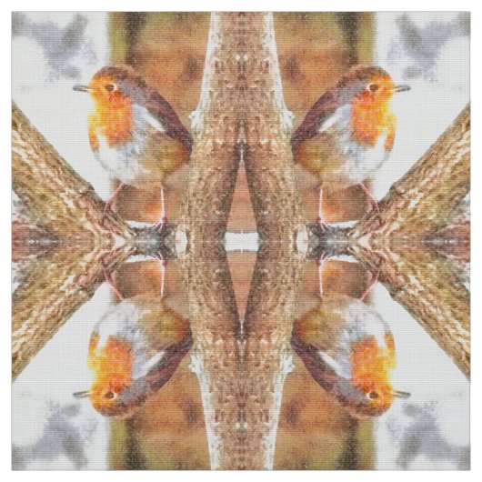 Artistic Robin Redust Perched Stoff (Muster)