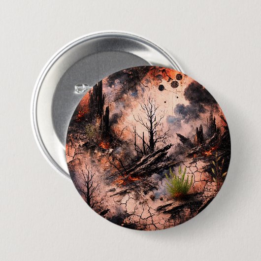 Artistic Round Button Button for Accessories (Vorne & Hinten)
