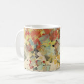 Artistic sketch material. Abstract geometric patte Kaffeetasse (Vorderseite Links)