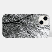 Artistic Snowy Tree Branches B & W Fotografy Case-Mate iPhone Hülle (Rückseite (Horizontal))