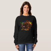 Artistic Splash Boxer Dog Breed Canine Whisperer Sweatshirt (Vorne ganz)