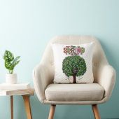 Artistic Spring Blossom Tree Graphic Kissen (Stuhl )