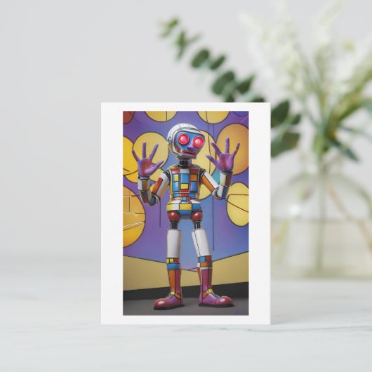 Artistic Surrender Postkarte (Stehend Vorderseite)