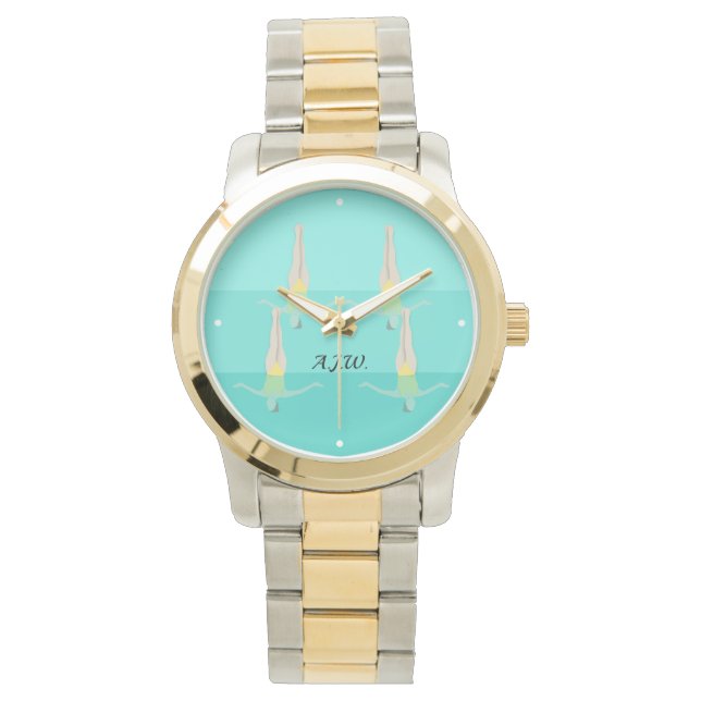 Artistic Swimming Armbanduhr (Vorderseite)