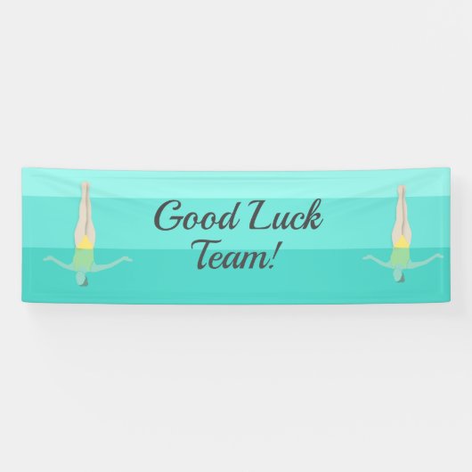 Artistic Swimming Banner (Horizontal)