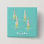 Artistic Swimming Button (Vorderseite)