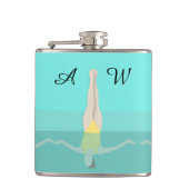 Artistic Swimming Flachmann (Vorderseite)