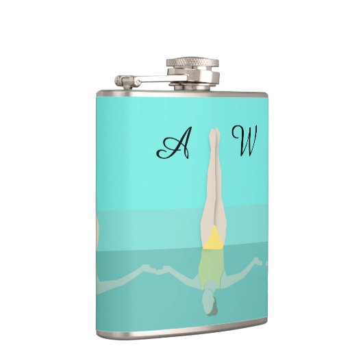 Artistic Swimming Flachmann (Rechts)