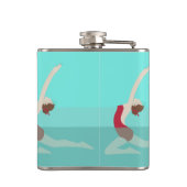 Artistic Swimming Flachmann (Rückseite)