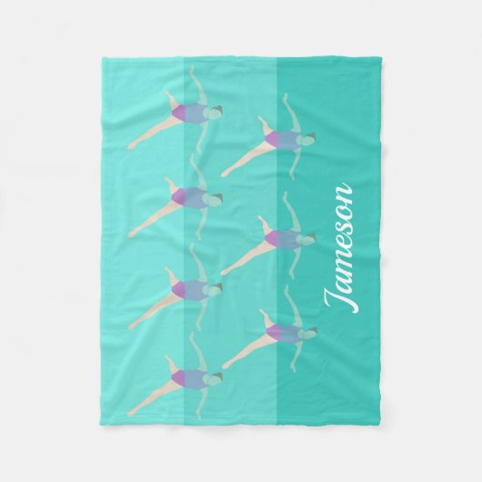 Artistic Swimming Fleecedecke (Vorderseite)