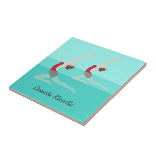 Artistic Swimming Fliese (Seite)