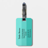 Artistic Swimming Gepäckanhänger (Rückseite vertikal)