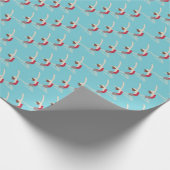 Artistic Swimming Geschenkpapier (Ecke)