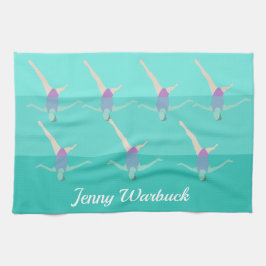 Artistic Swimming Geschirrtuch