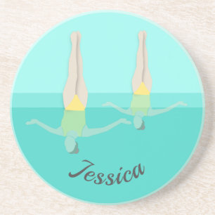 Artistic Swimming Getränkeuntersetzer