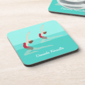 Artistic Swimming Getränkeuntersetzer (Linke Seite)