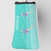 Artistic Swimming Golf Headcover (Rotieren 90)