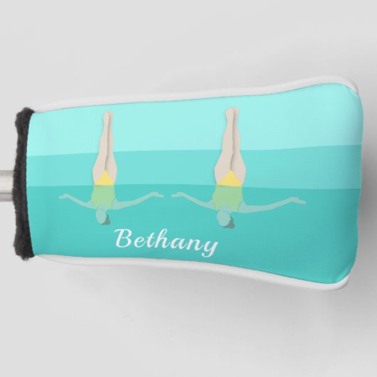 Artistic Swimming Golf Headcover (Vorderseite)