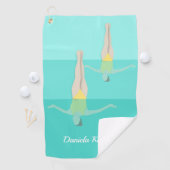 Artistic Swimming Golfhandtuch (Insitu)