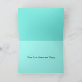 Artistic Swimming Karte (Innenseite)