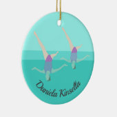 Artistic Swimming Keramik Ornament (Rechts)