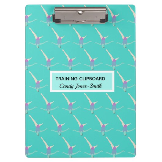 Artistic Swimming Klemmbrett (Vorderseite)