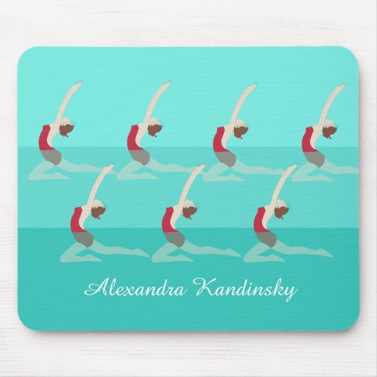 Artistic Swimming Mousepad (Vorne)