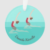 Artistic Swimming Ornament (Vorderseite)